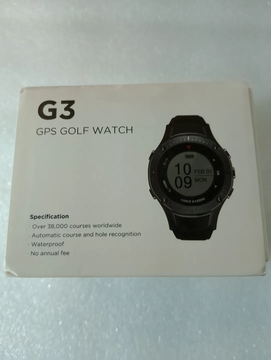 BNIB!!! ORIGINAL Voice Caddie G3 GPS Golf Watch image indicator(2)