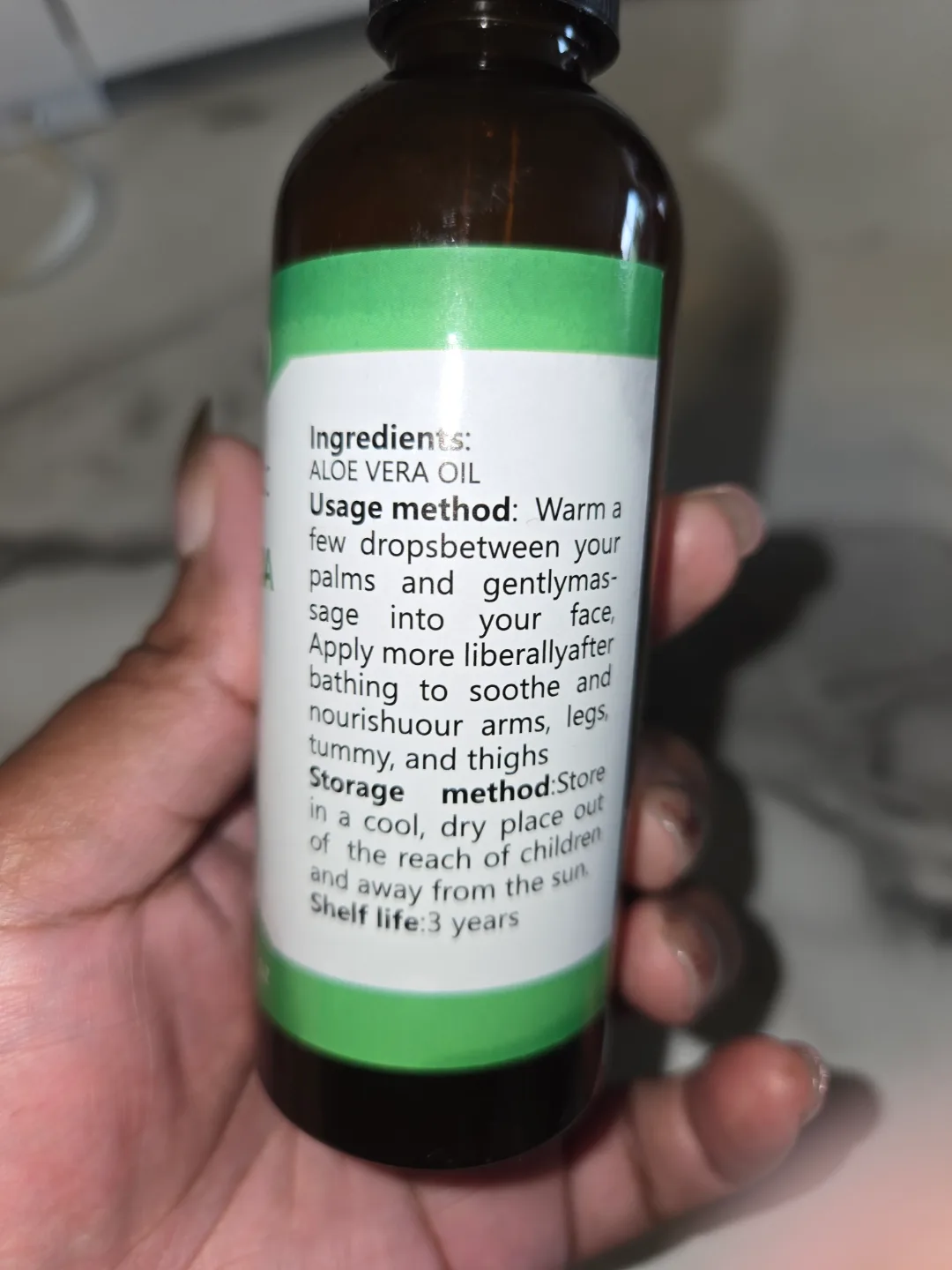 ROZINO 100% Organic Aloe Vera Oil 🪔✨️ image indicator(2)