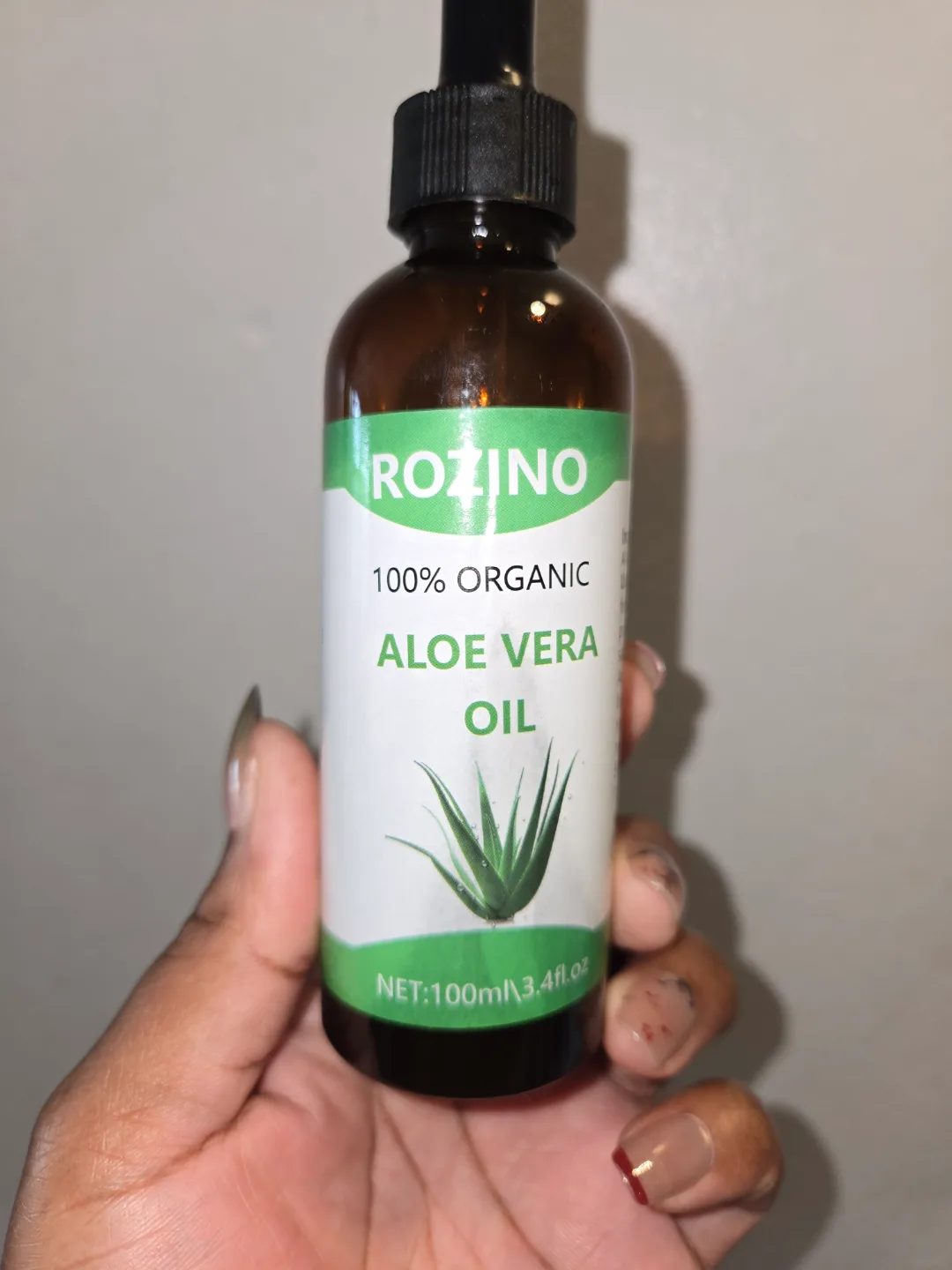 ROZINO 100% Organic Aloe Vera Oil 🪔✨️ image indicator(4)