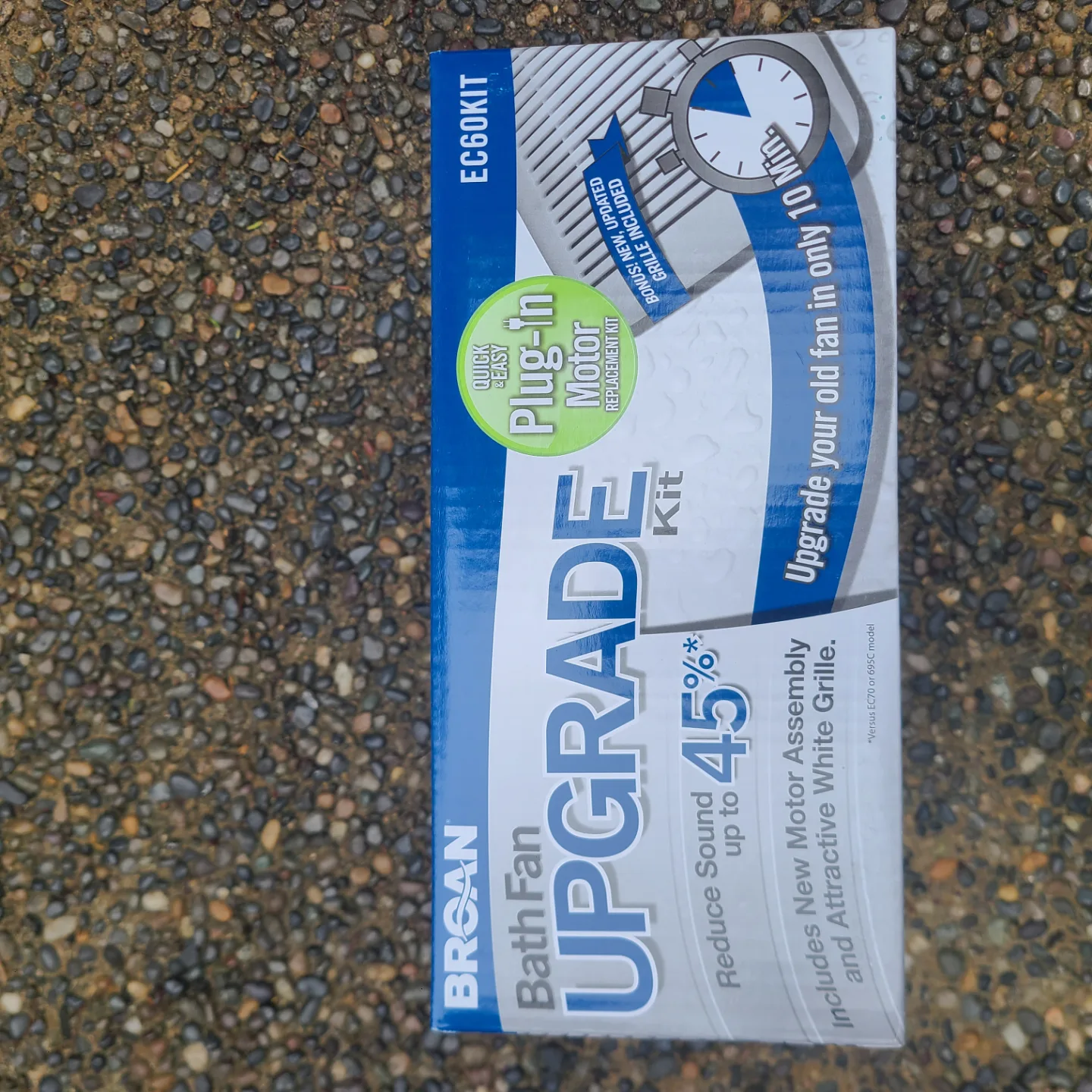 Broan EC60KIT Bath Fan Upgrade Kit thumbnail