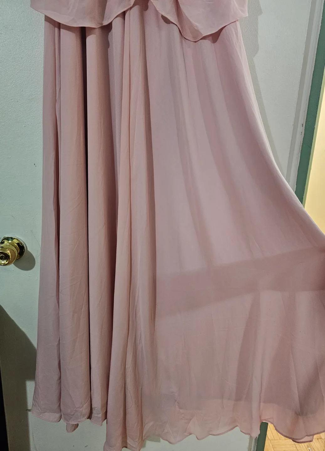 R.S.V.P. Sugarlips blush pink prom/grad maxi dress image indicator(5)