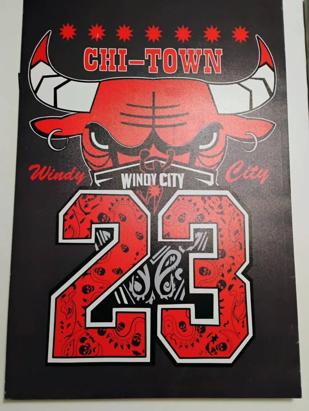 🏒Chicago Bulls Windy City 23 Canvas Print🏒 thumbnail