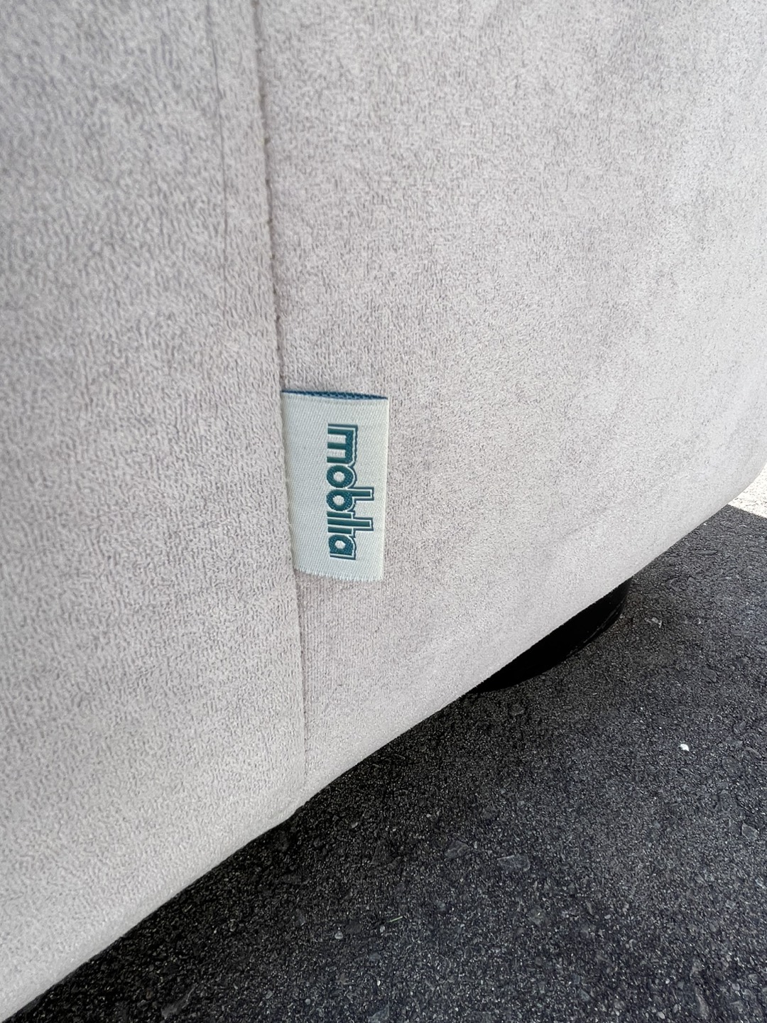 Large grey sofa - photo 4