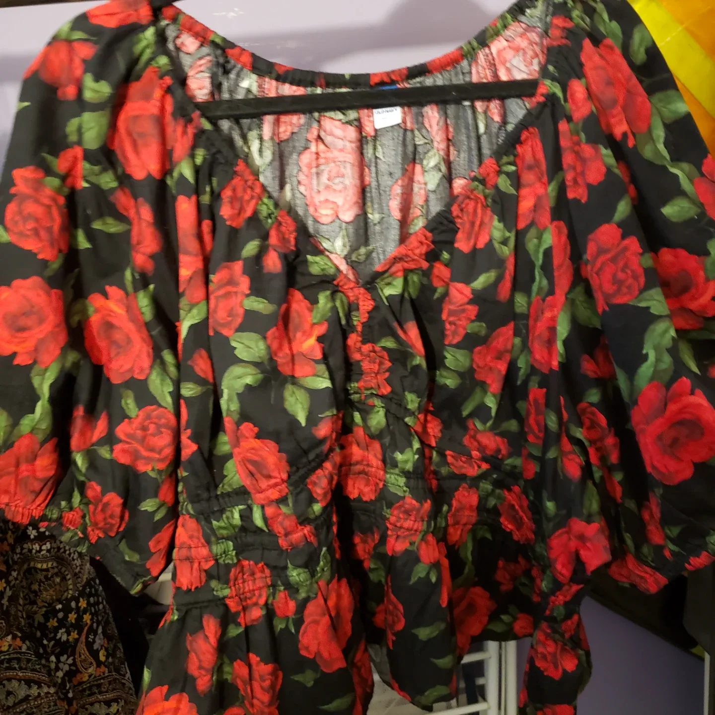 Floral print blouse thumbnail