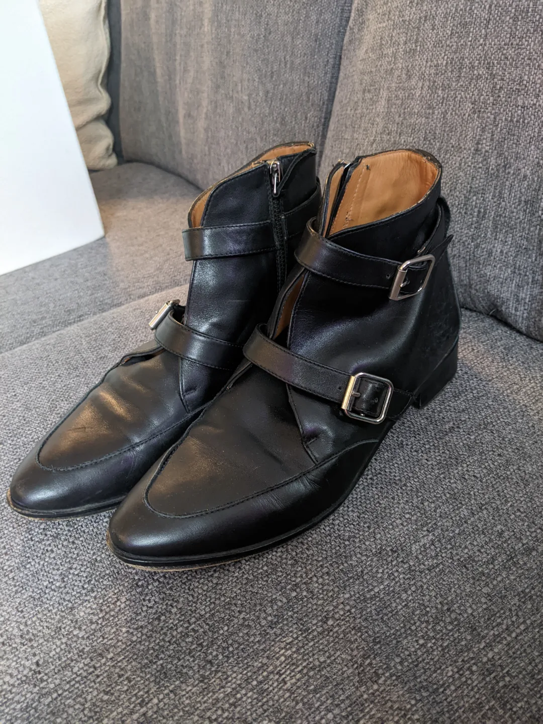 Leather Buckle Boots Copenhagen image indicator(2)