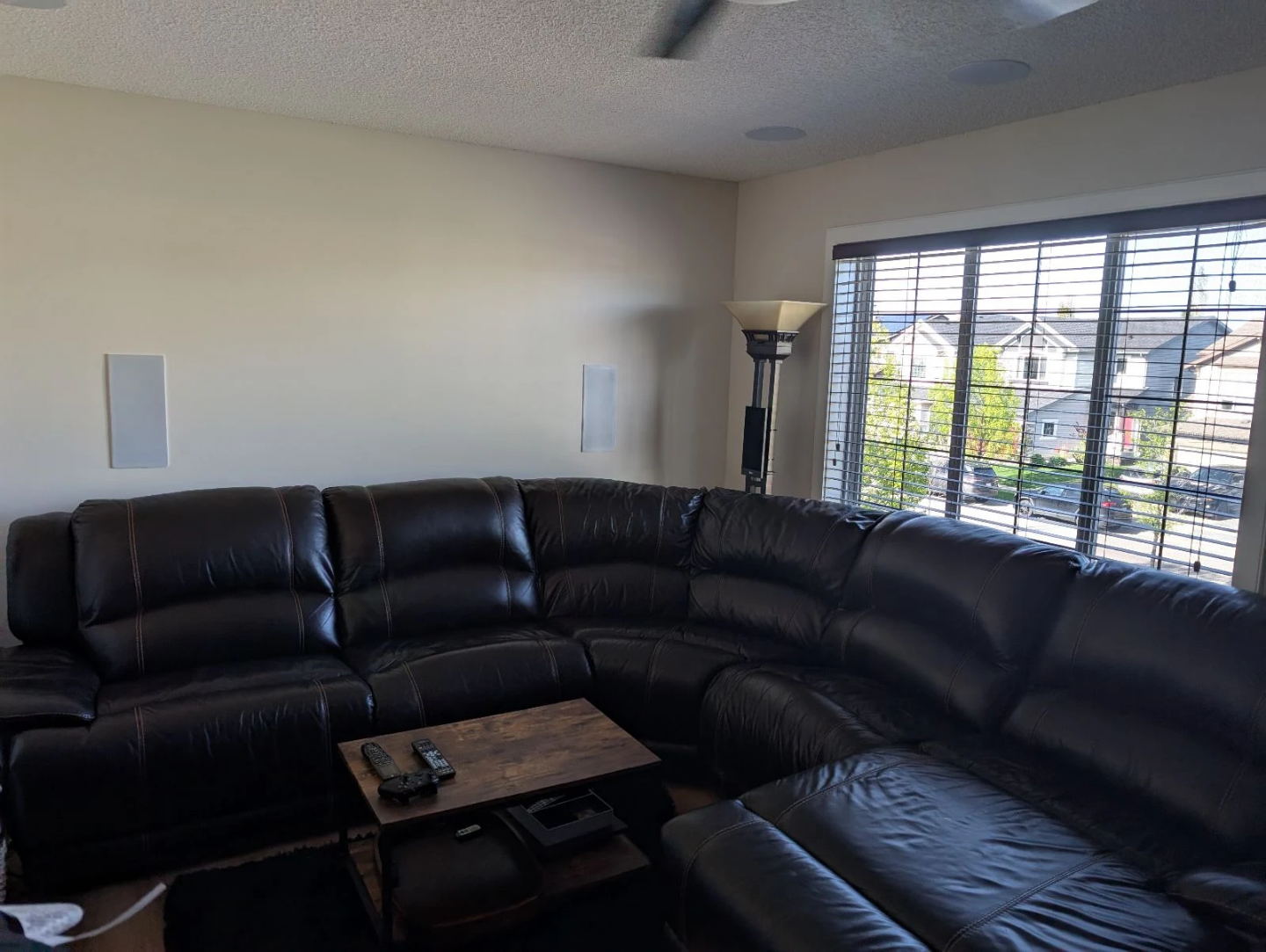 Chocolate Brown Leather Sectional Sofa