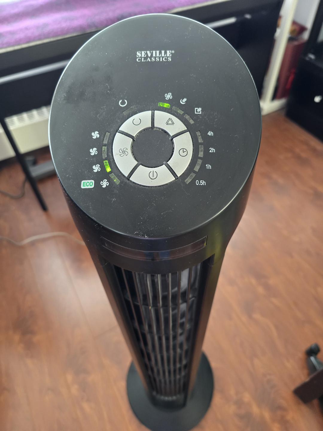 Seville Classics Oscillating Tower Fan