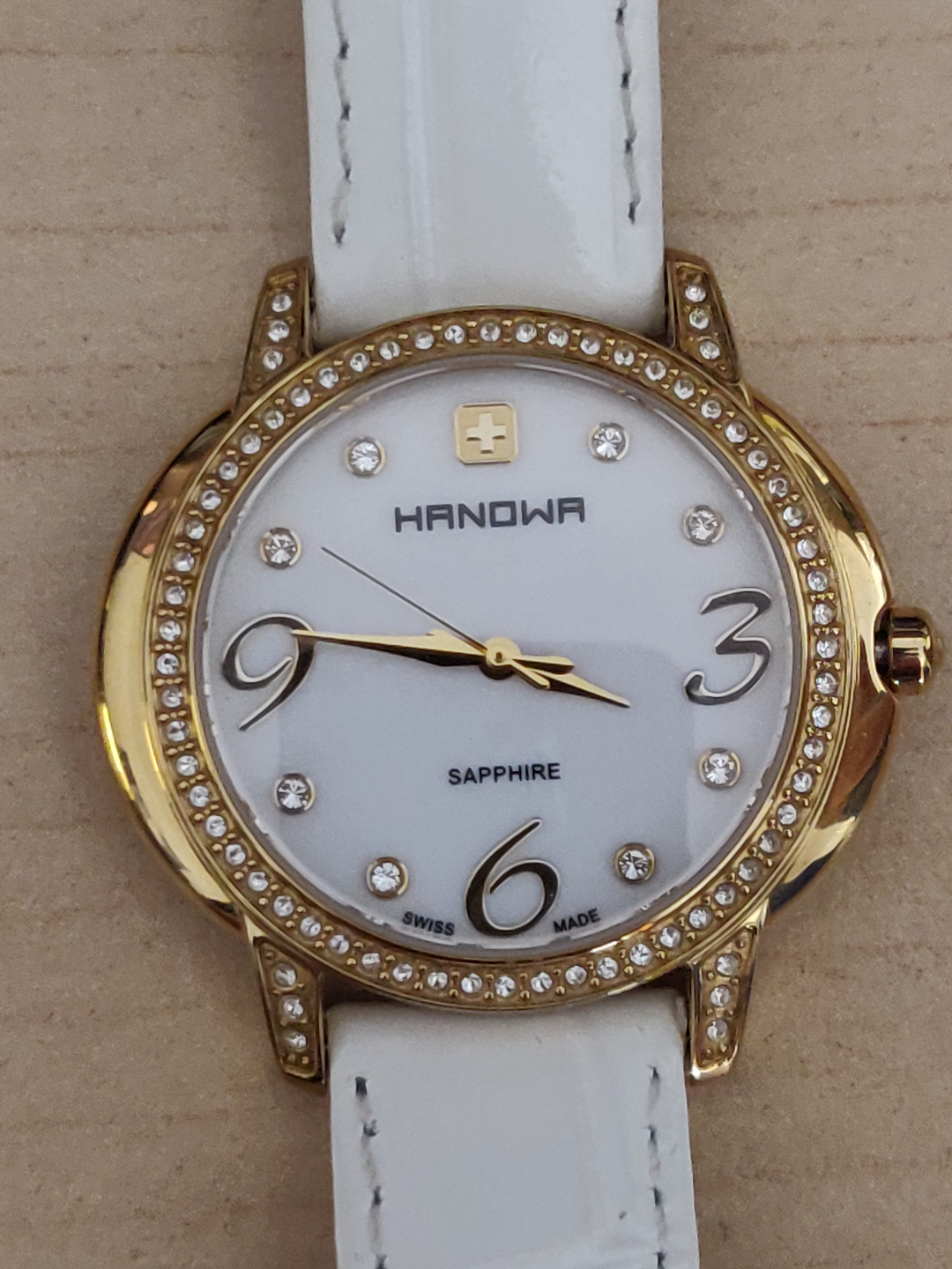 Hanowa Starlight Women's Quartz Watch with White Leather Strap - photo 5