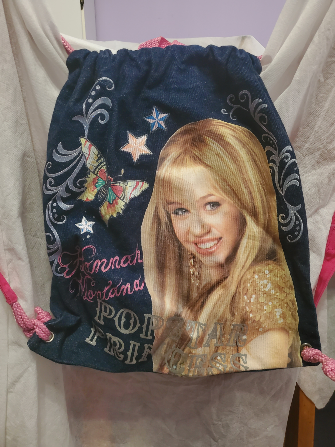 Hannah Montana Pop Star Princess Drawstring Bag - photo 5
