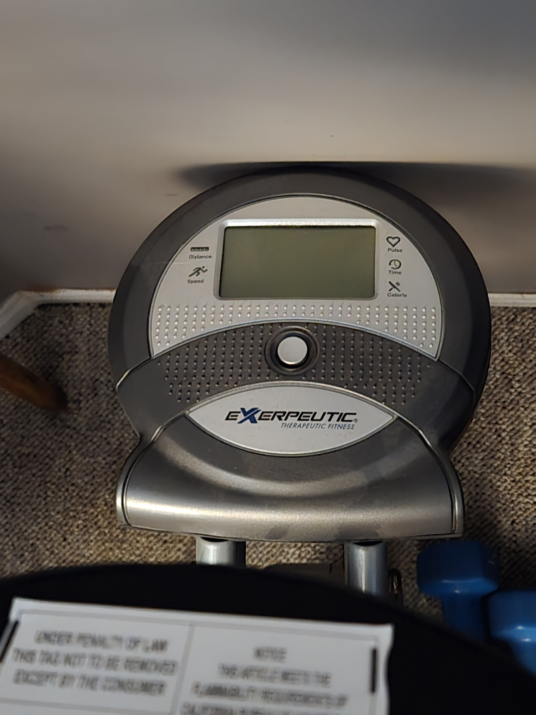Exerpeutic Therapeutic Fitness Upright Exercise Bike - photo 2