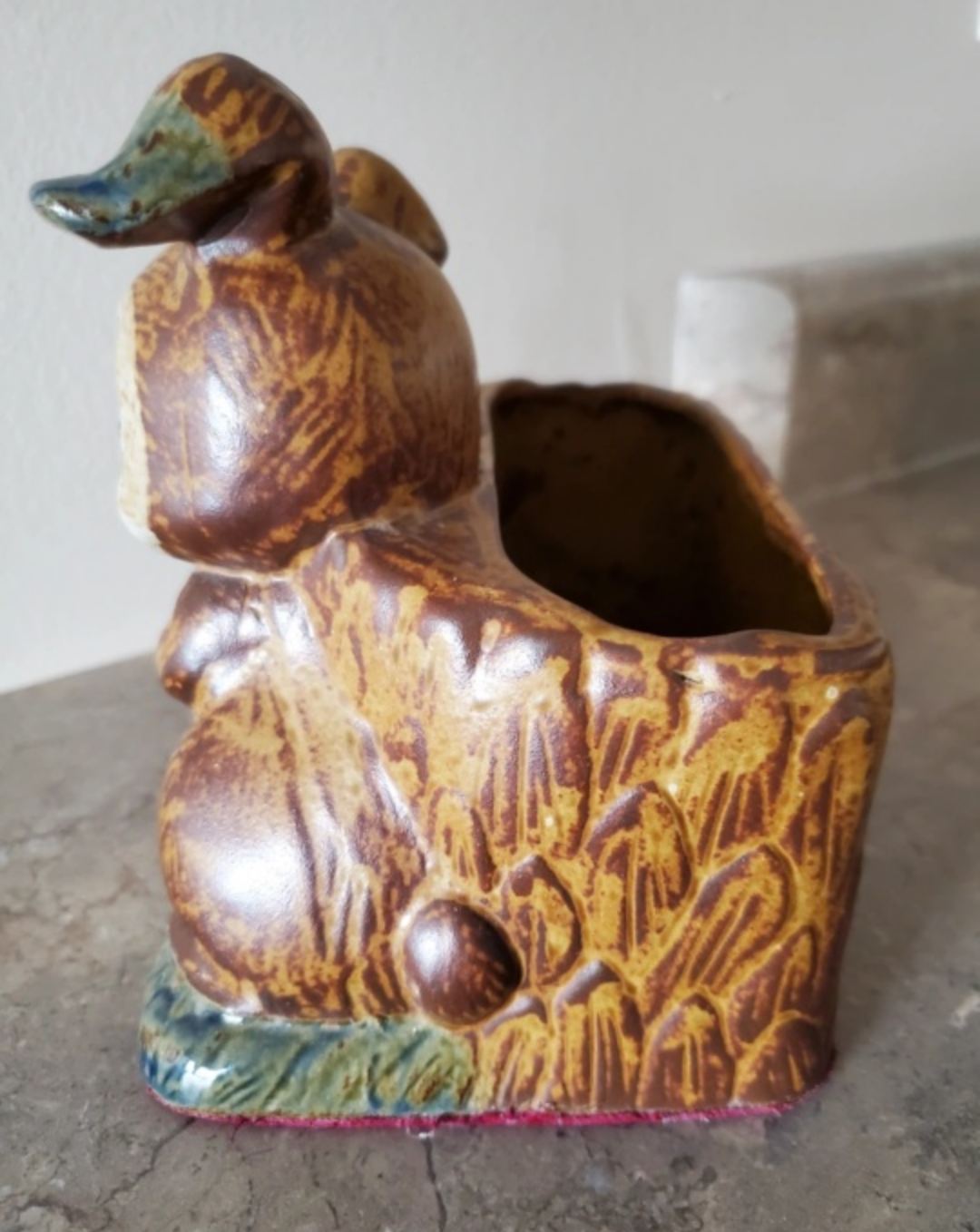 Vintage Ceramic Bunny Planter - photo 2