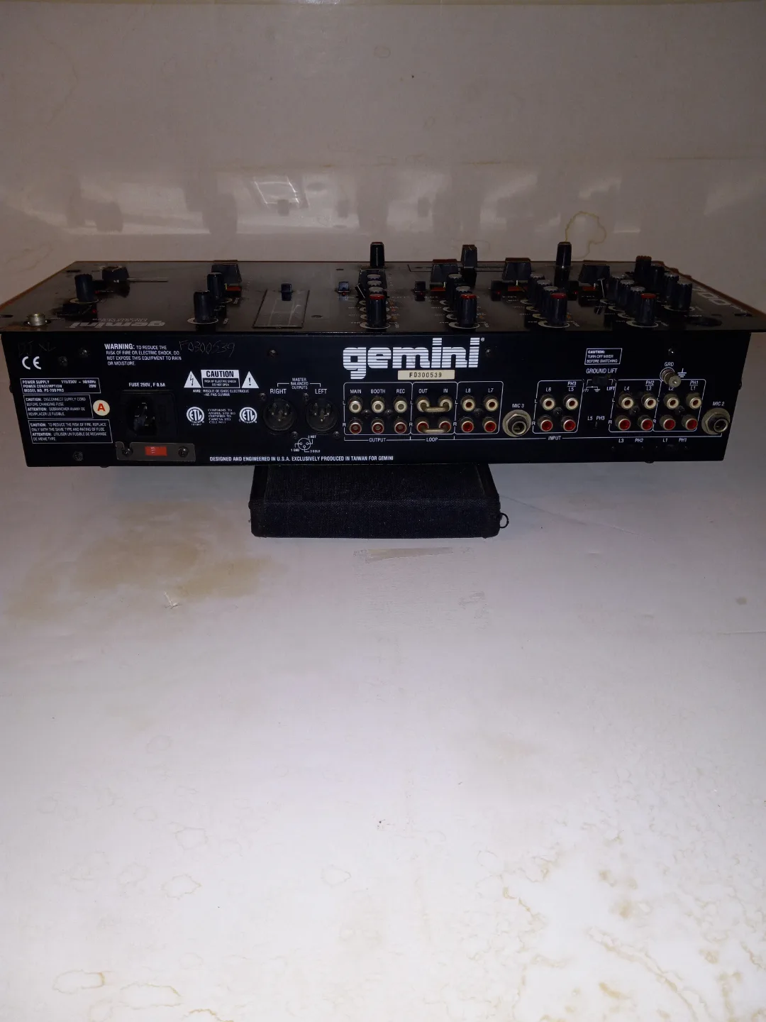 Gemini PS-700 Pro DJ Mixer image indicator(2)