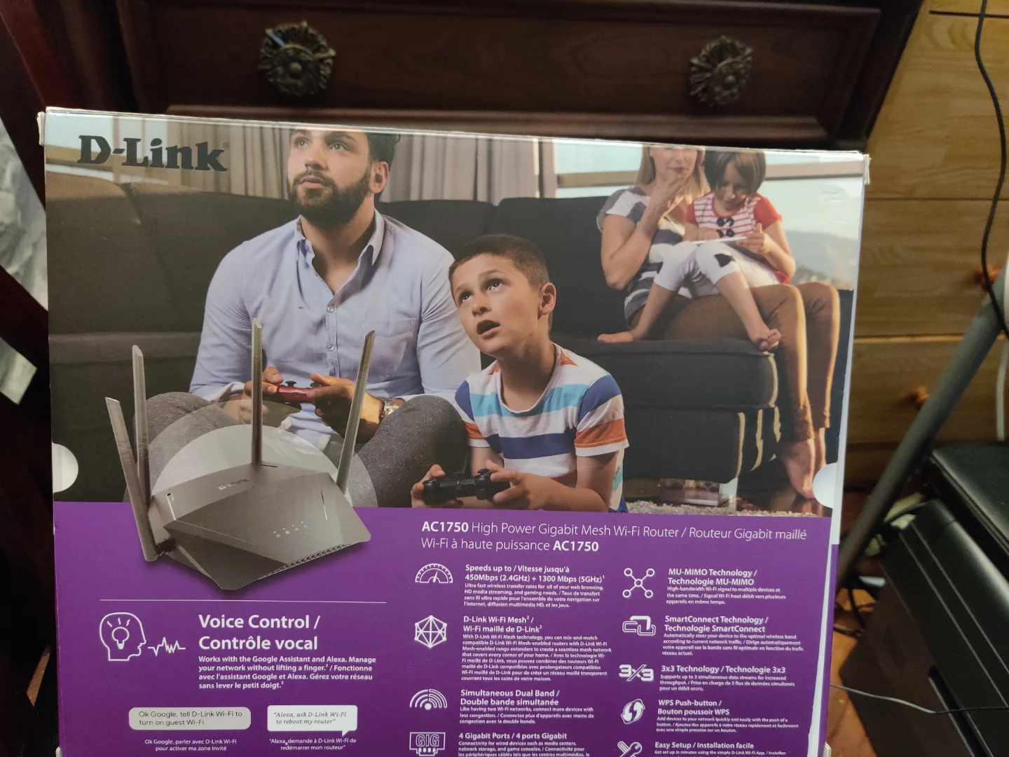 D-Link DIR-1750 AC1750 High Power Gigabit Mesh Wi-Fi Router image indicator(2)