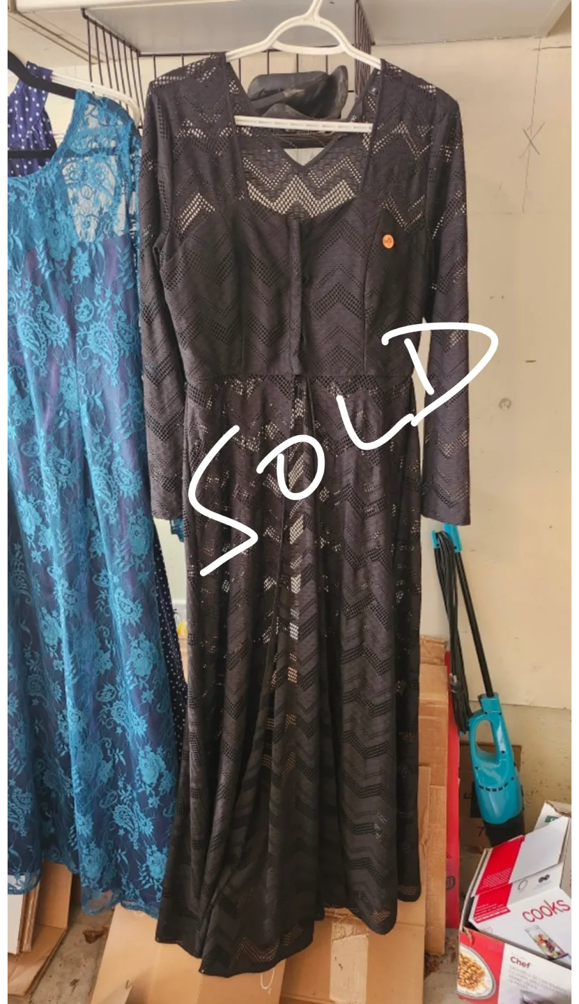 one blue purpl Lace Dresses image indicator(2)