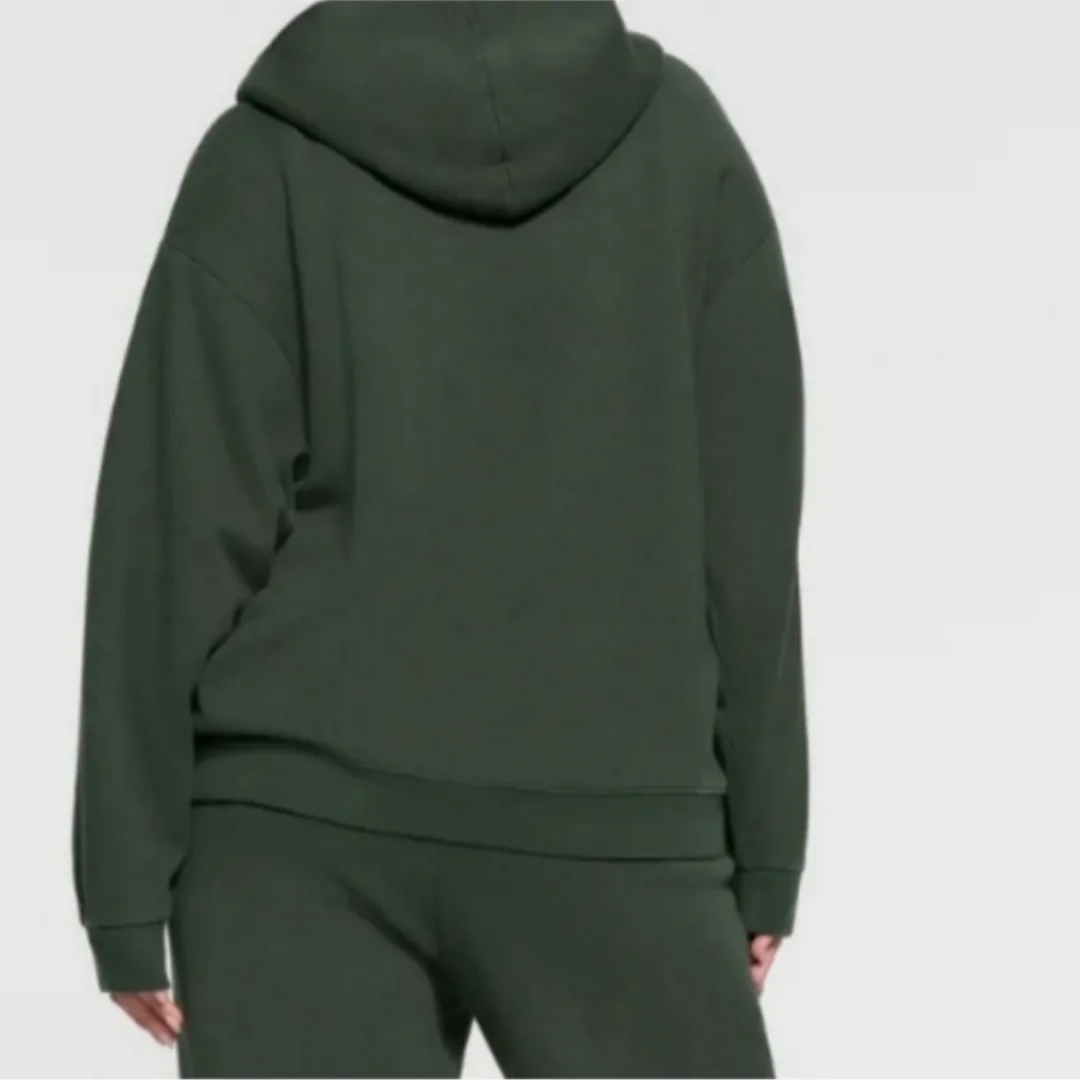 SKIMS Classic Fleece Unisex Zip Up Hoodie image indicator(2)