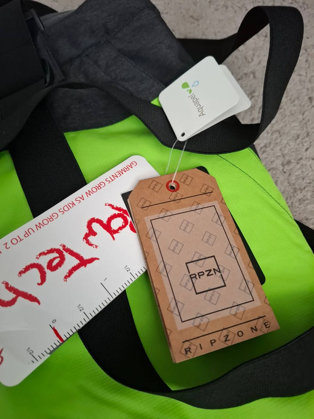 Ripzone Lime Green Snow Pants - Size Large image indicator(3)