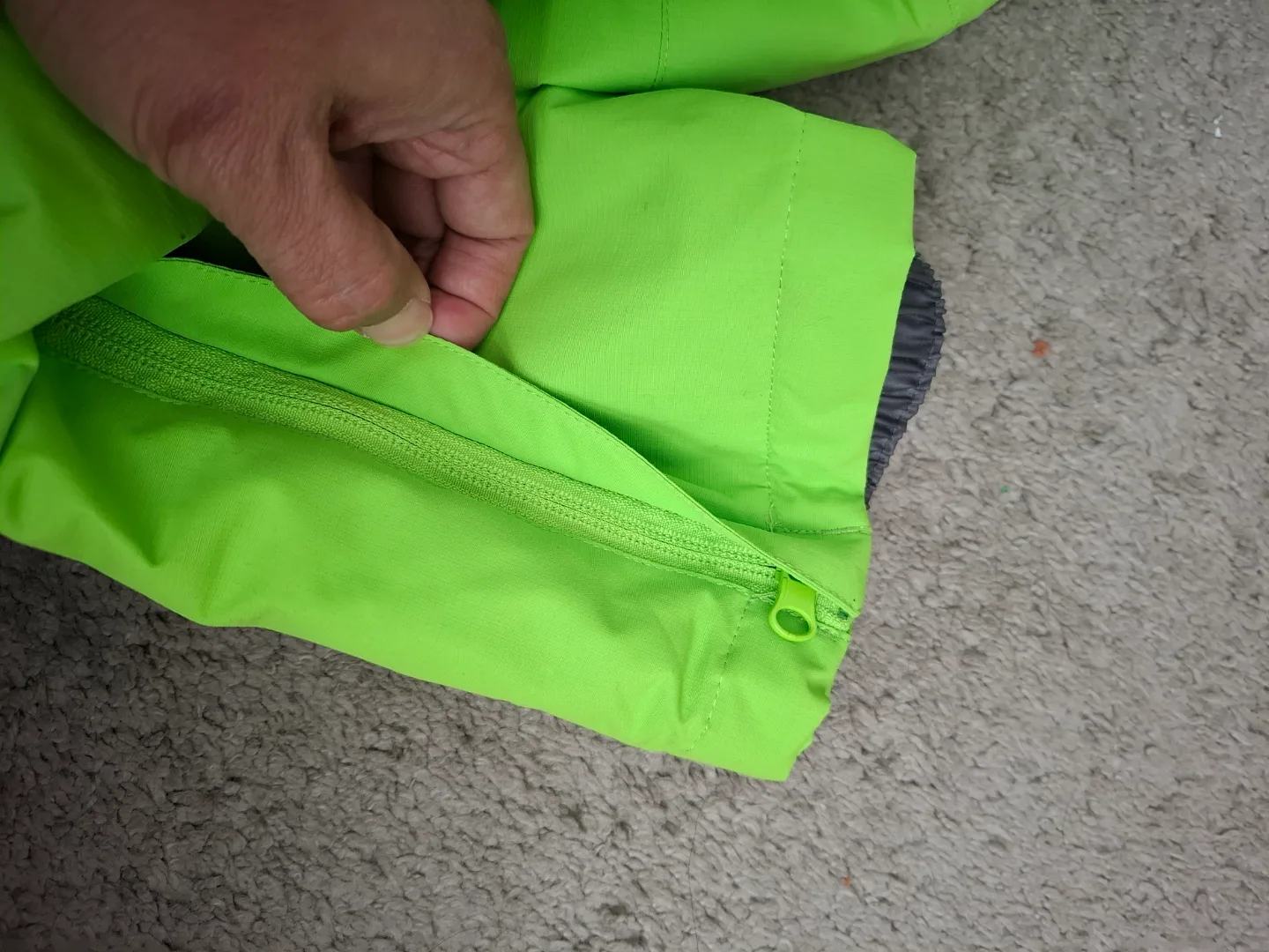 Ripzone Lime Green Snow Pants - Size Large image indicator(4)