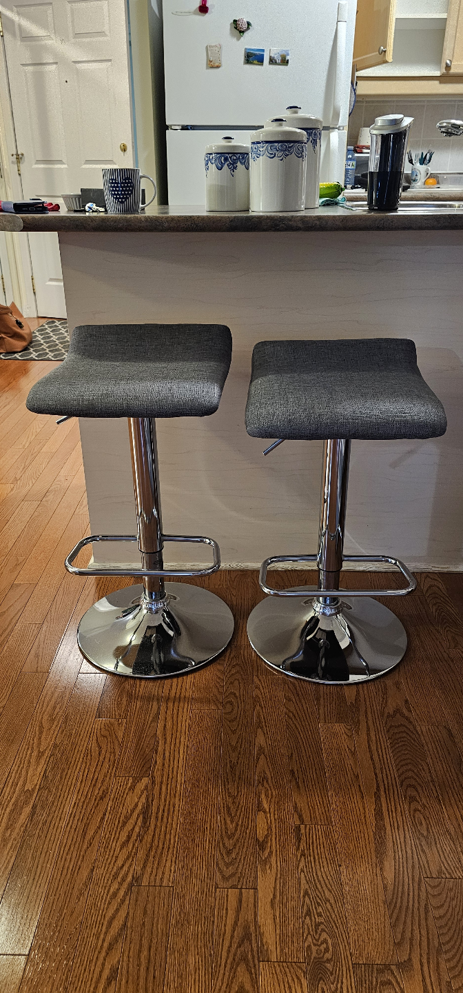 Pair of Modern Bar Stools