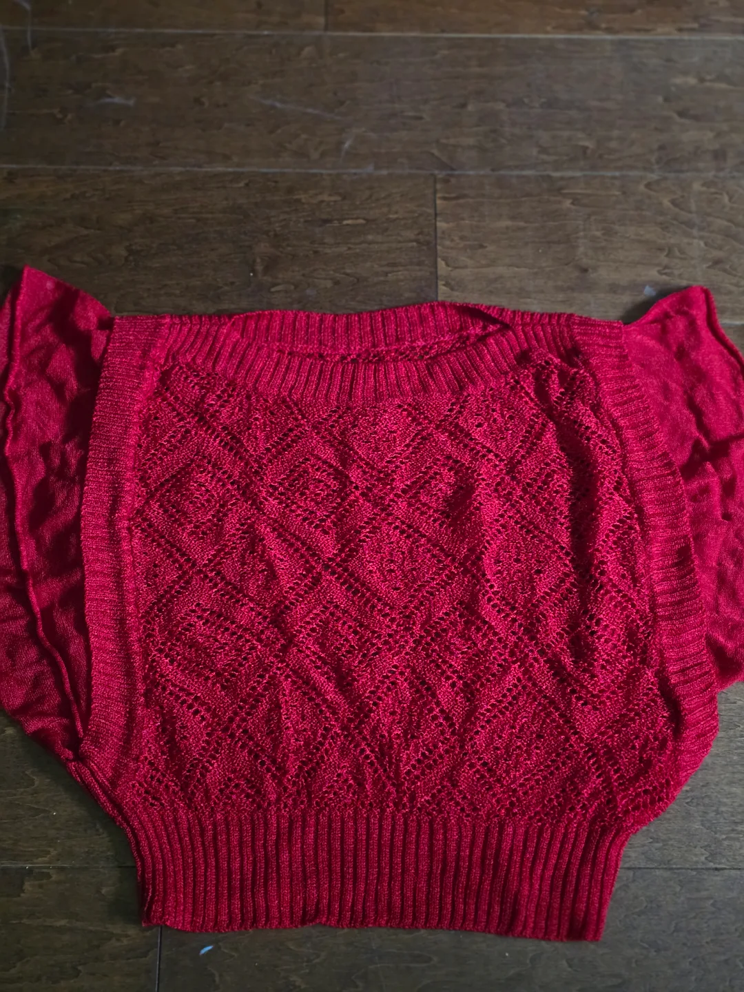 Red Knitted Sweater thumbnail