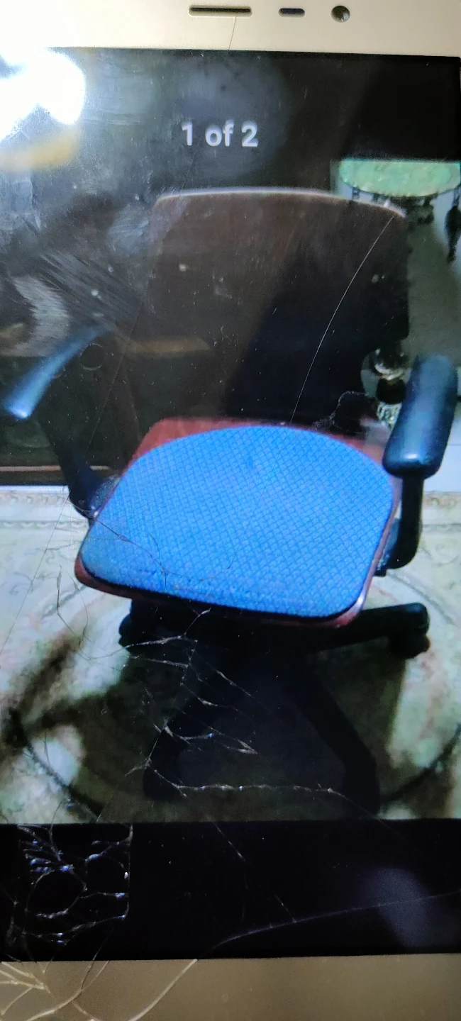vintage Wooden Used Office Chair