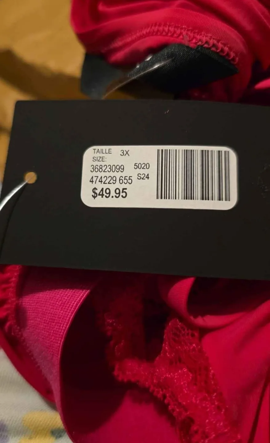 Déesse Collection Satin Nightgown Size 3X thumbnail