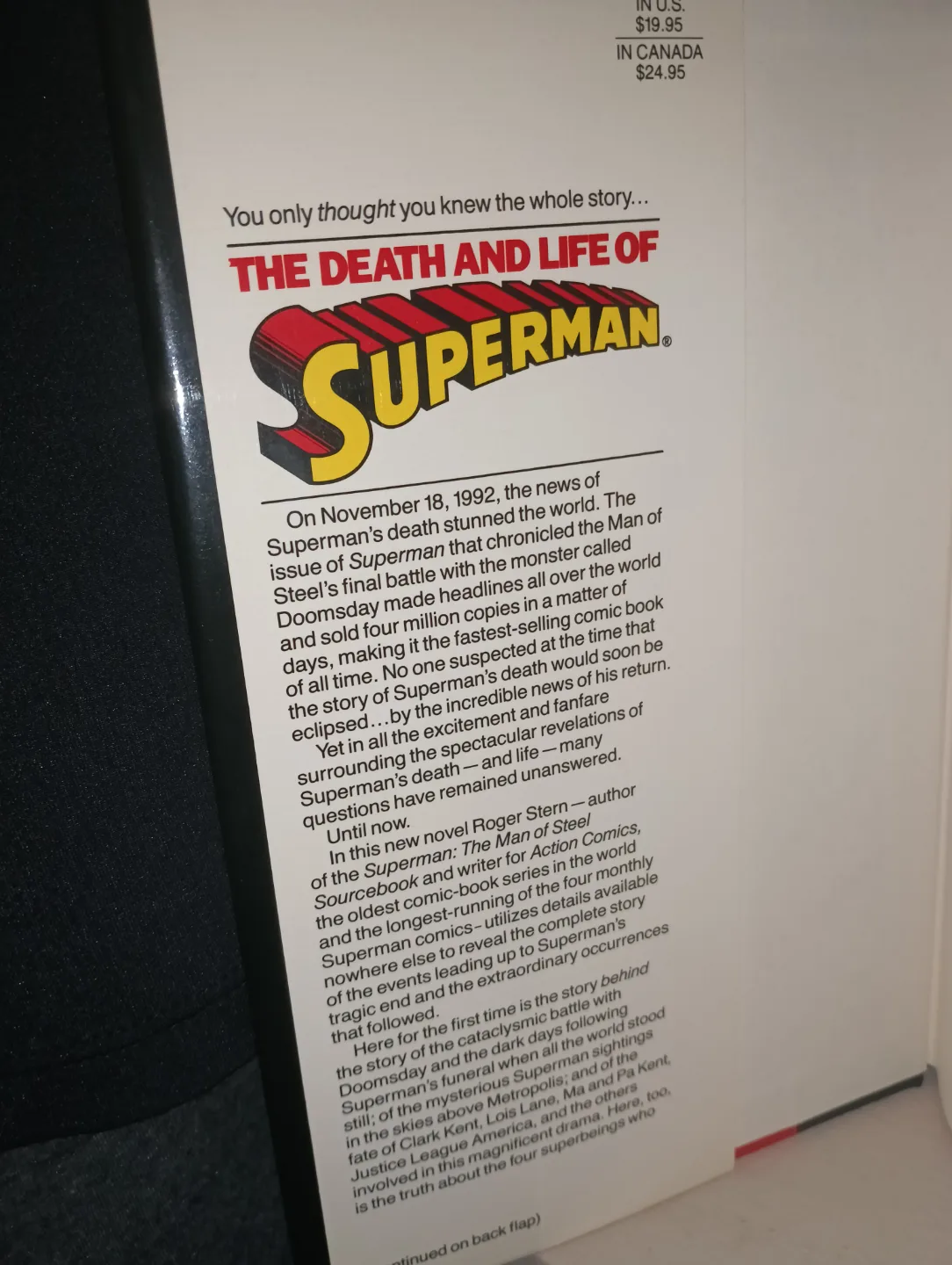 The Death And Life of Superman A Novel by Roger Stern image indicator(4)