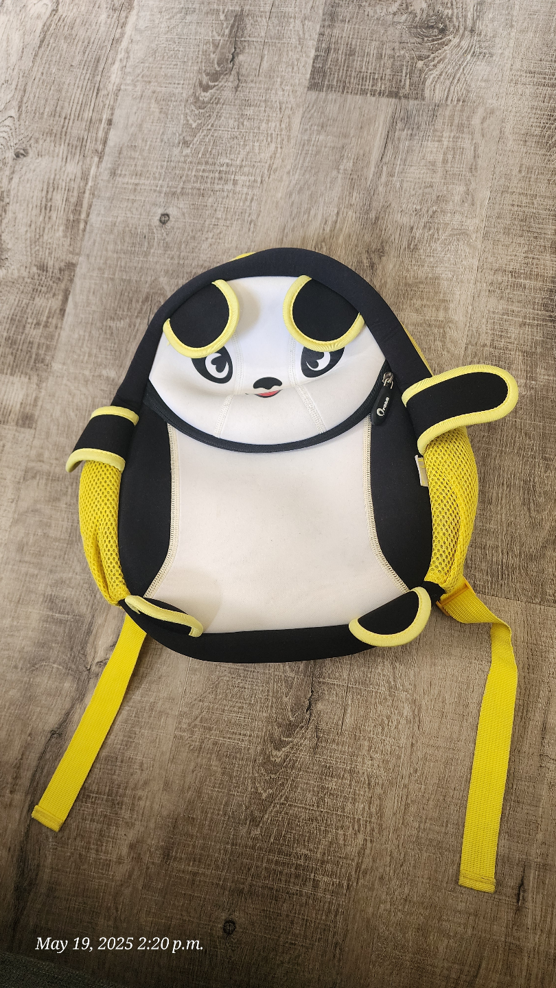 Cute Panda Backpack for Toddlers