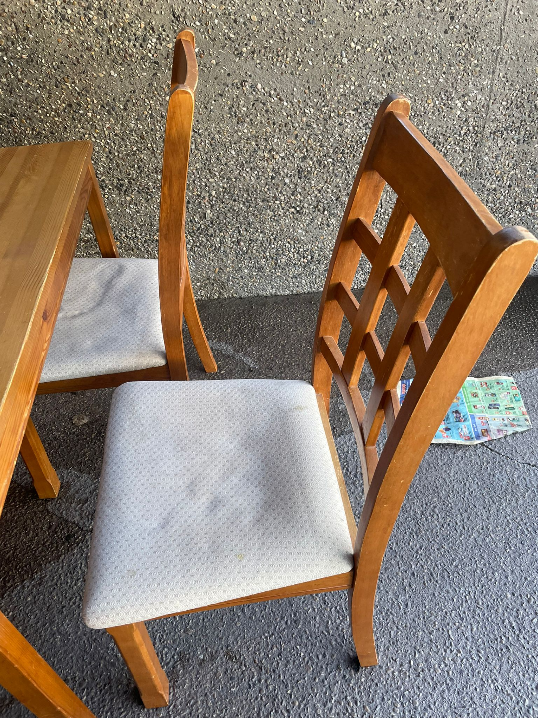 Dining Table and Four Chairs Set - photo 3
