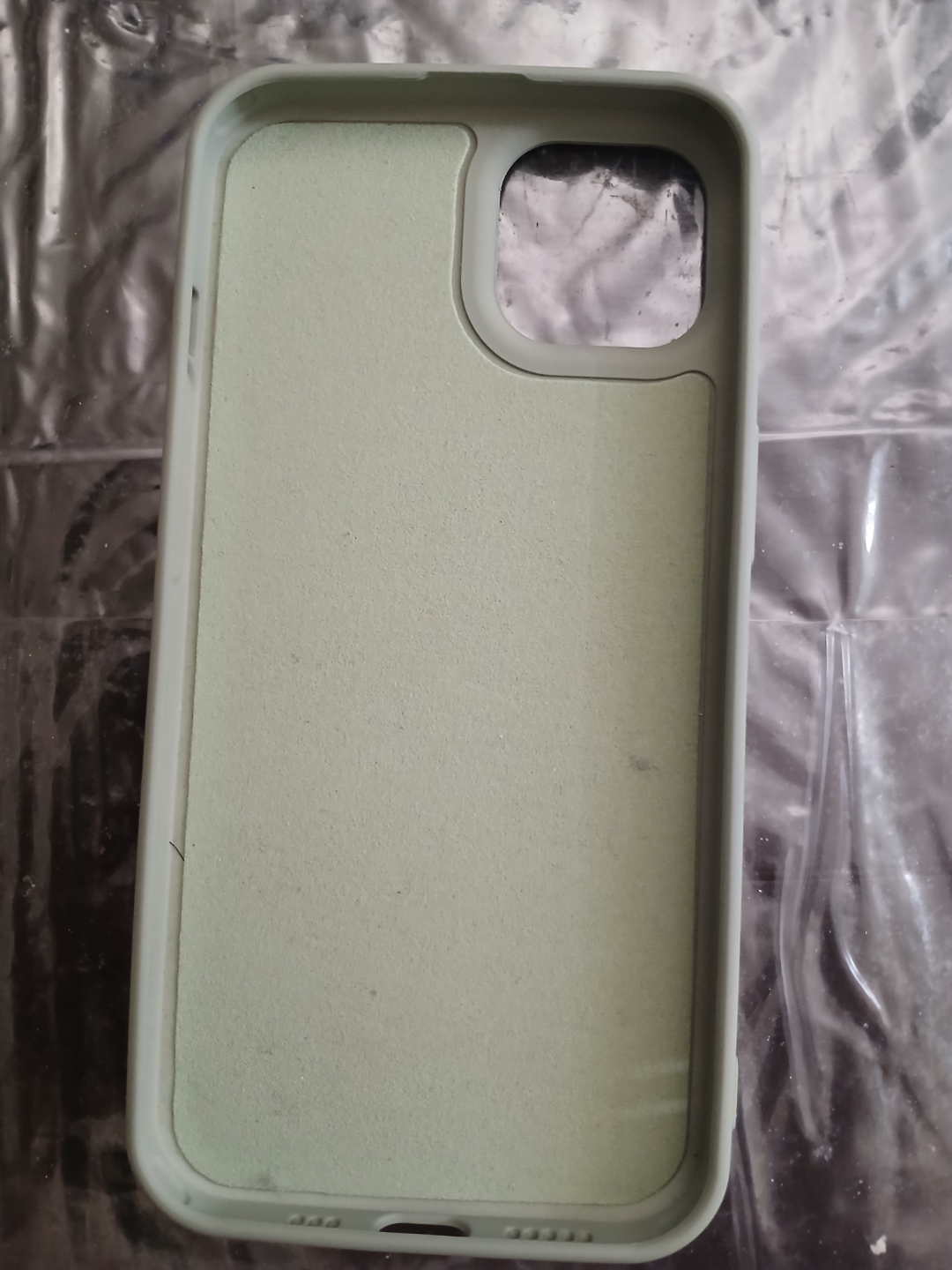 Sage Green iPhone 12/13 Silicone Case