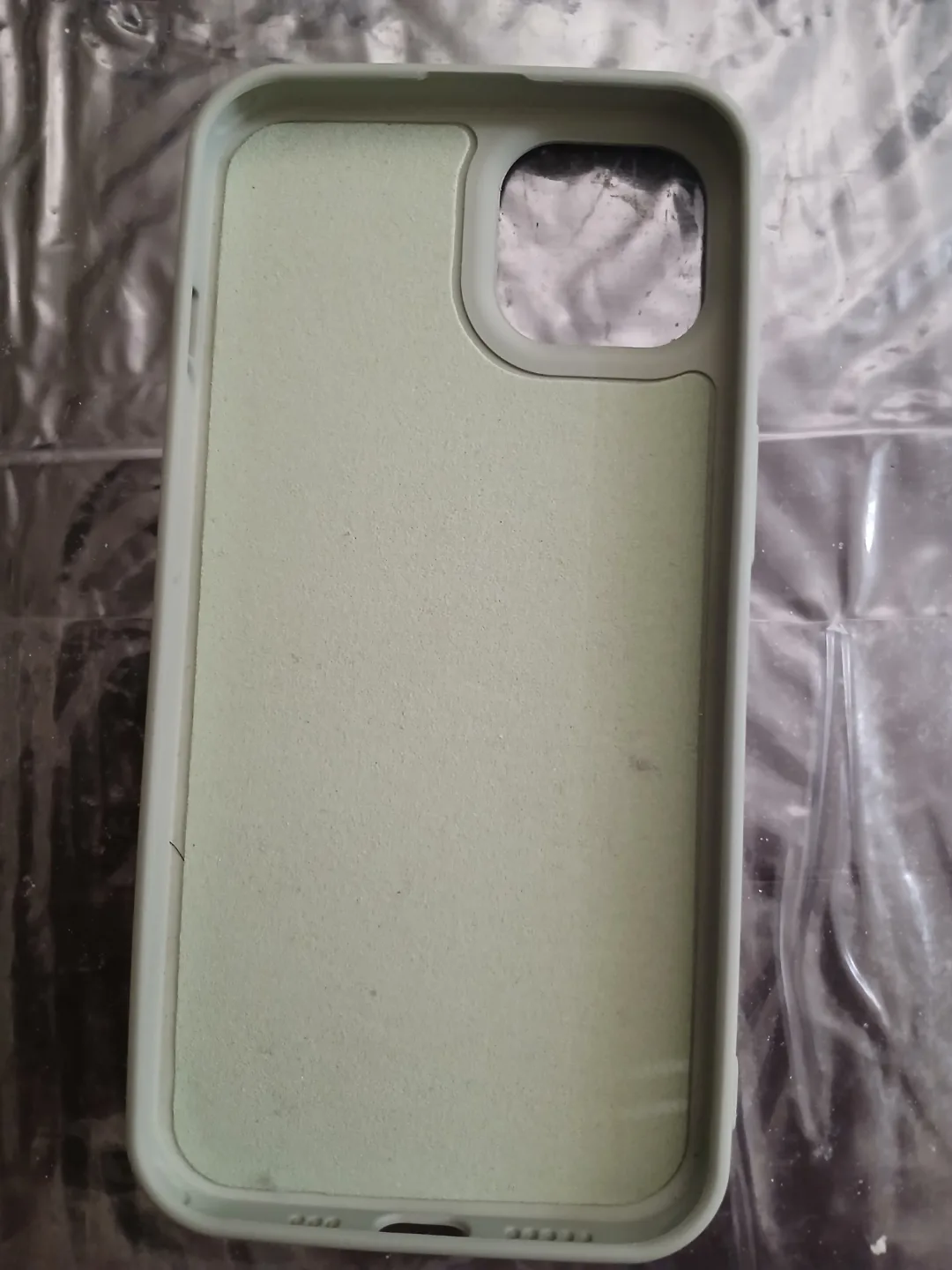 Sage Green iPhone 12/13 Silicone Case thumbnail