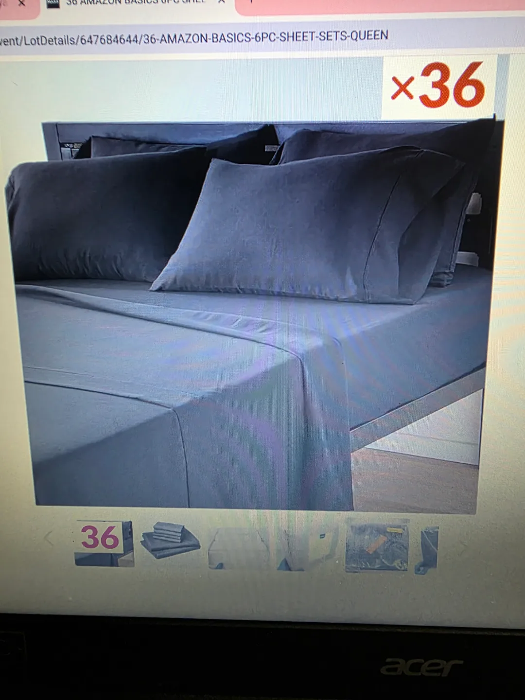 4-Piece Queen Sheet Set - Black image indicator(3)