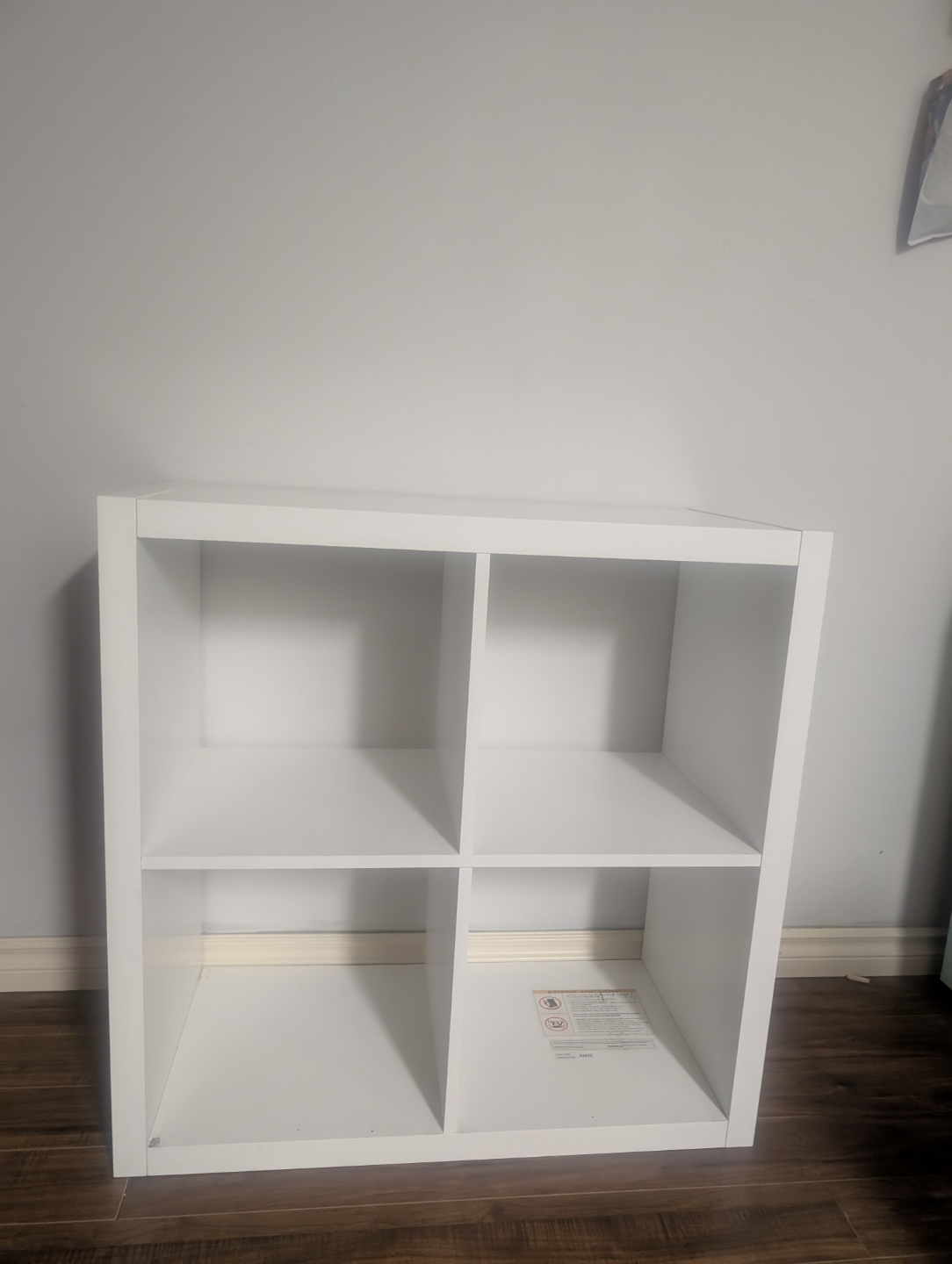 White 4-Cube Organizer Shelf - photo 2