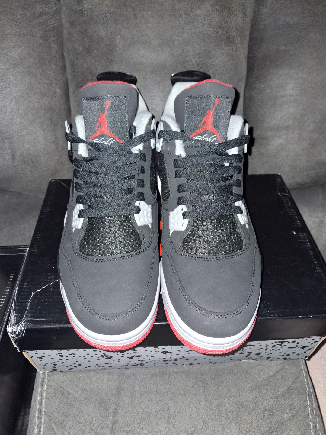 Jordan 4 retro bred - photo 2