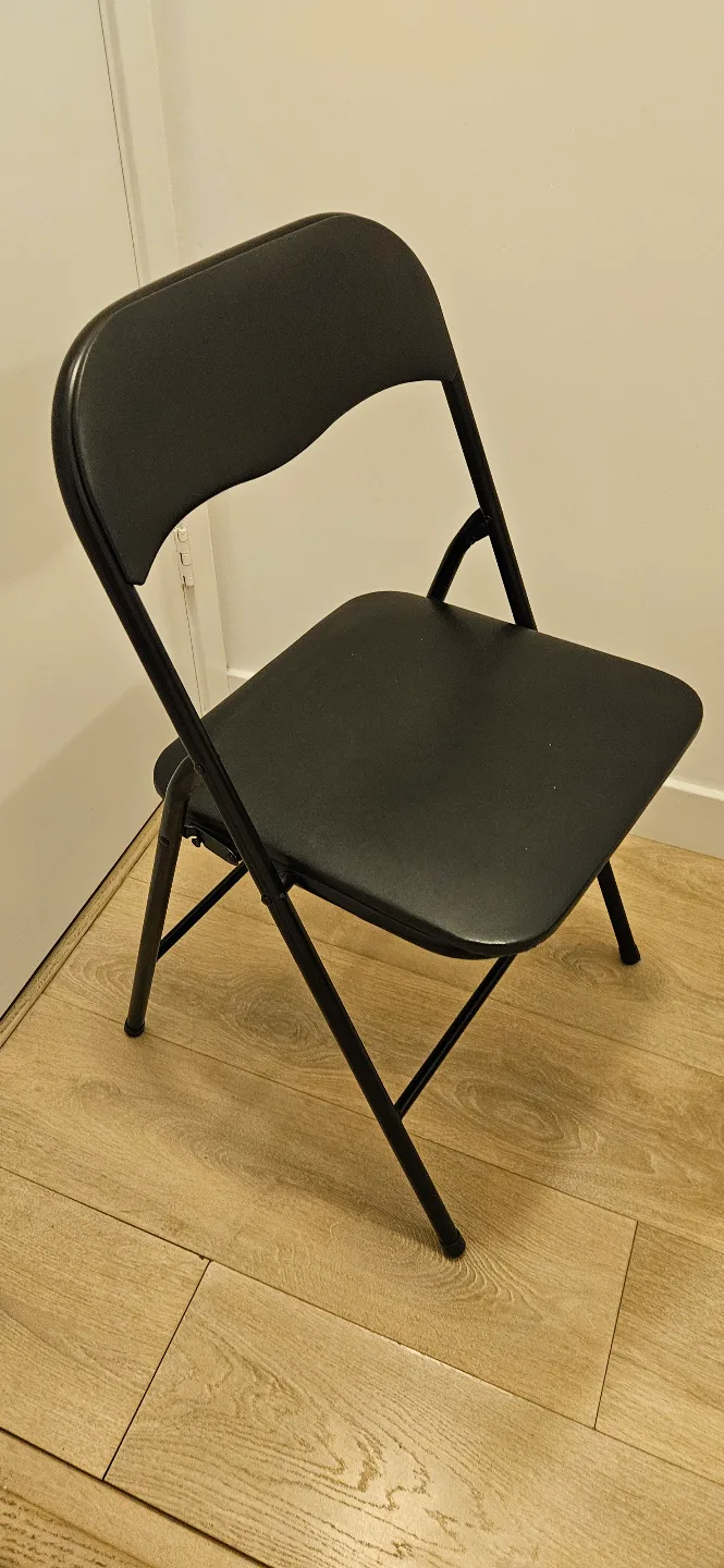 Black Folding Chair ( 4 chairs) image indicator(2)