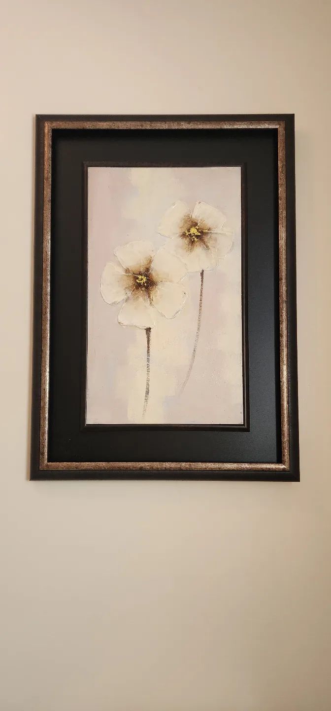 Framed Floral Painting thumbnail