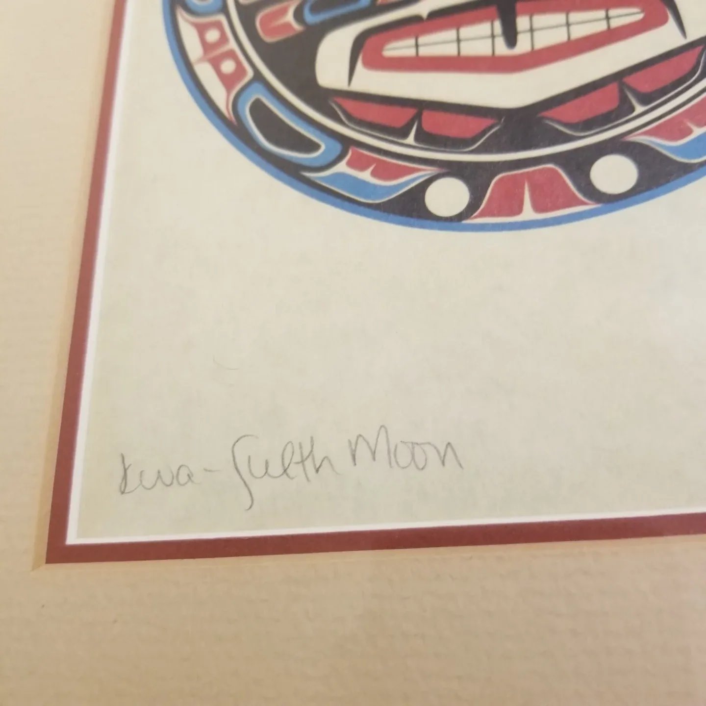 Framed Stan Hunt Indigenous Art Print image indicator(2)