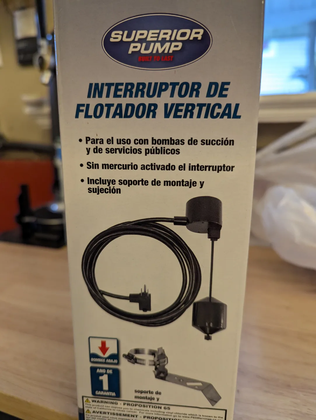 Superior Pump Vertical Float Switch - Model 92010 image indicator(3)