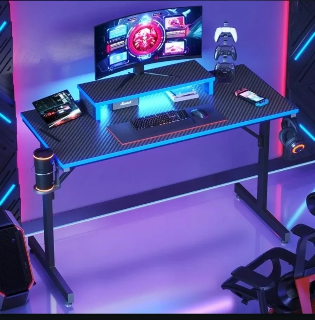 Gaming Desk with Monitor Stand image indicator(2)