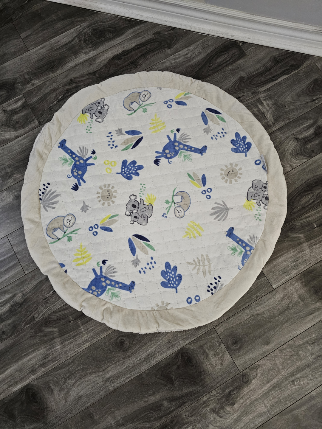 Quilted baby play mat for sale
