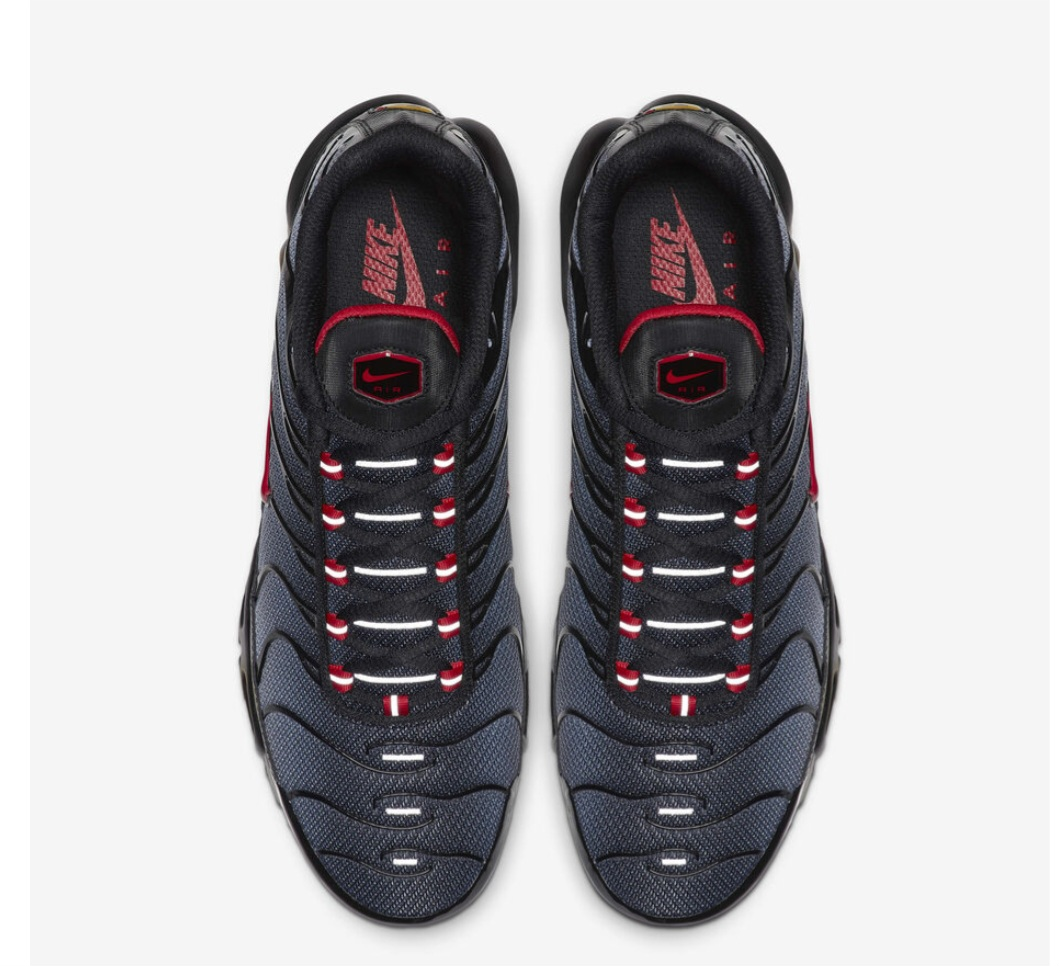 Nike Air Max Plus TN Sneakers - Black & Red - photo 4
