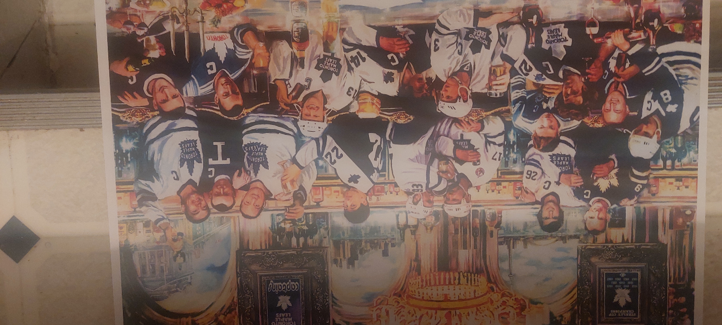 Toronto Maple Leafs  captains 1924 -1994 print