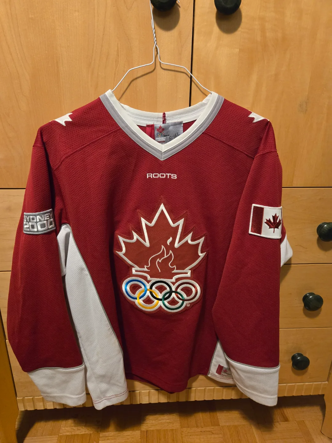 Team Canada 2000 Olympic Roots Hockey Jersey thumbnail