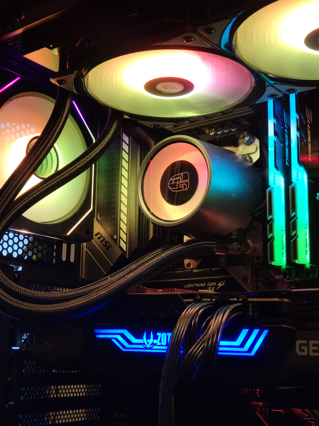 RTX 3080 GAMING PC | RYZEN 5800X | 16GB RAM | 1TB STORAGE - photo 3