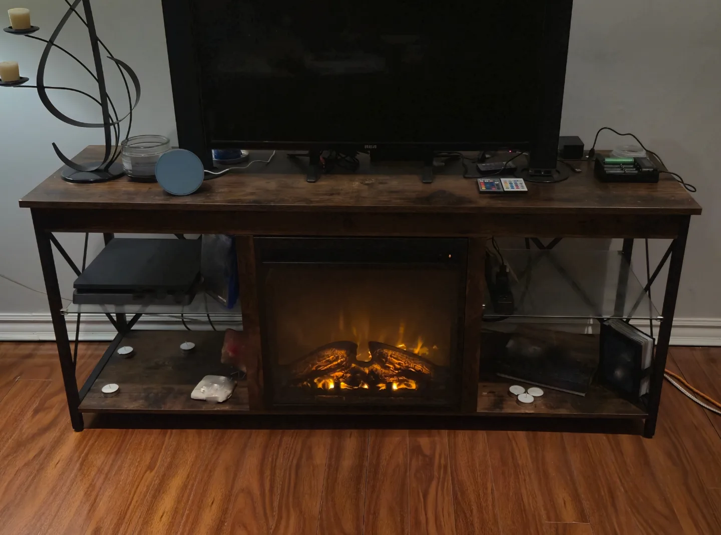Electric Fireplace TV Stand image indicator(3)