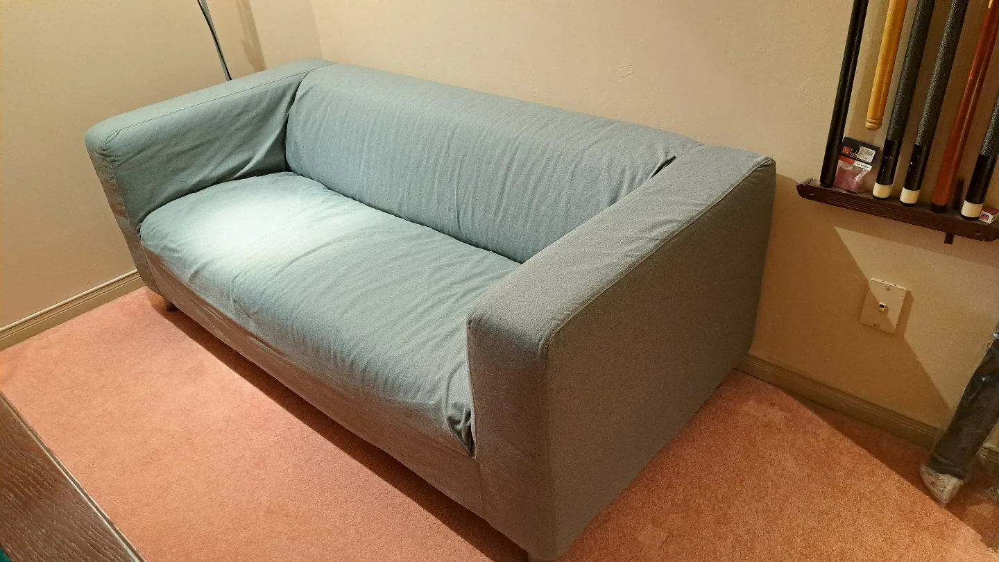 IKEA KLIPPAN Loveseat - Vissle Gray image indicator(8)