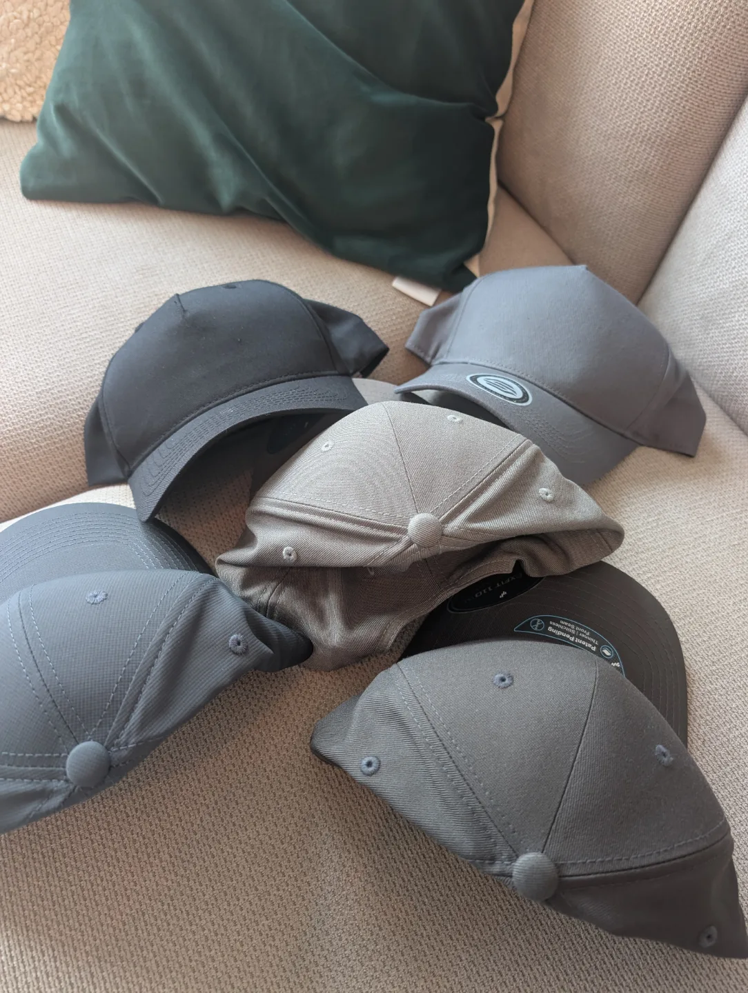 Five Baseball Caps - Assorted Colours thumbnail