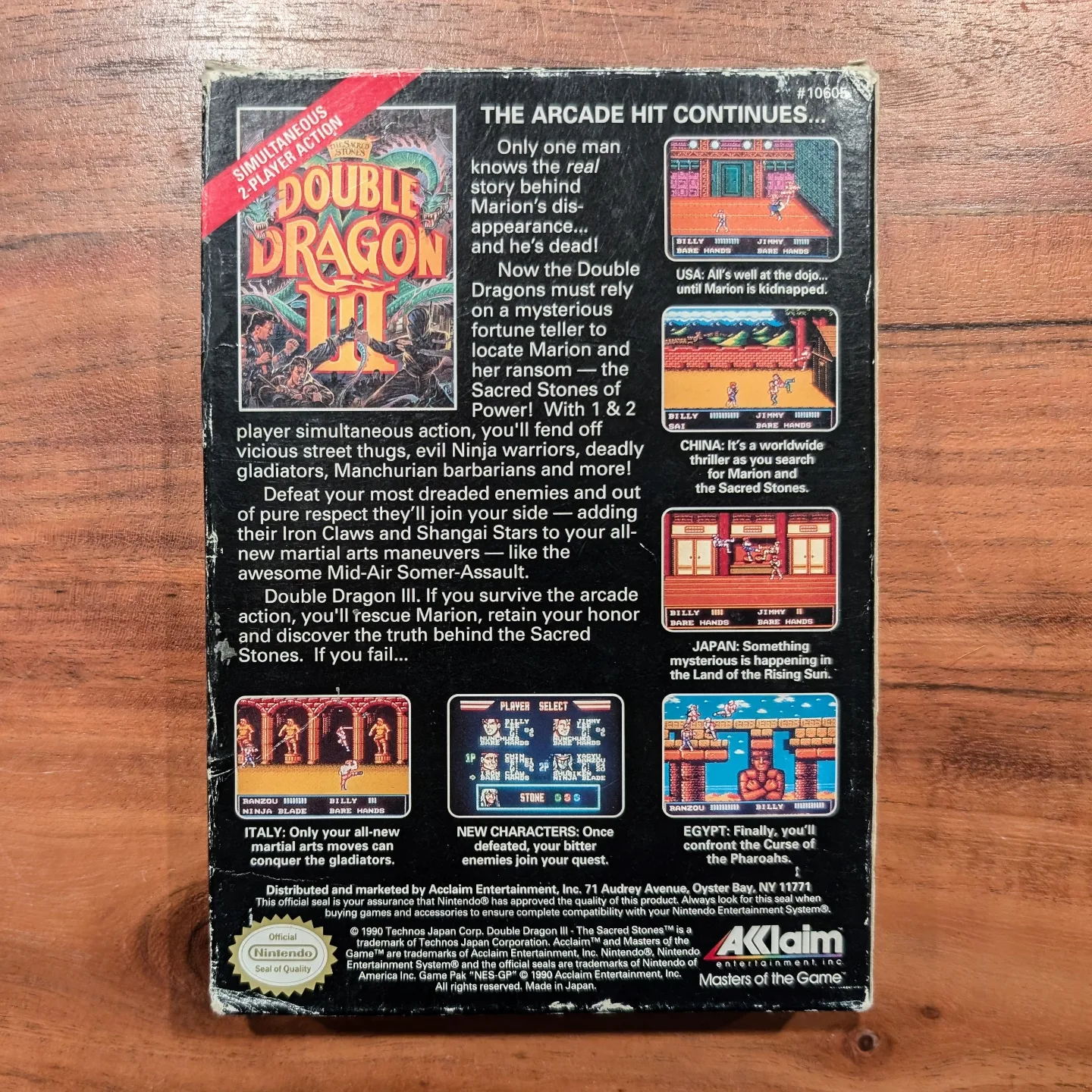 Double Dragon 3 - Nintendo NES Games CIB image indicator(3)