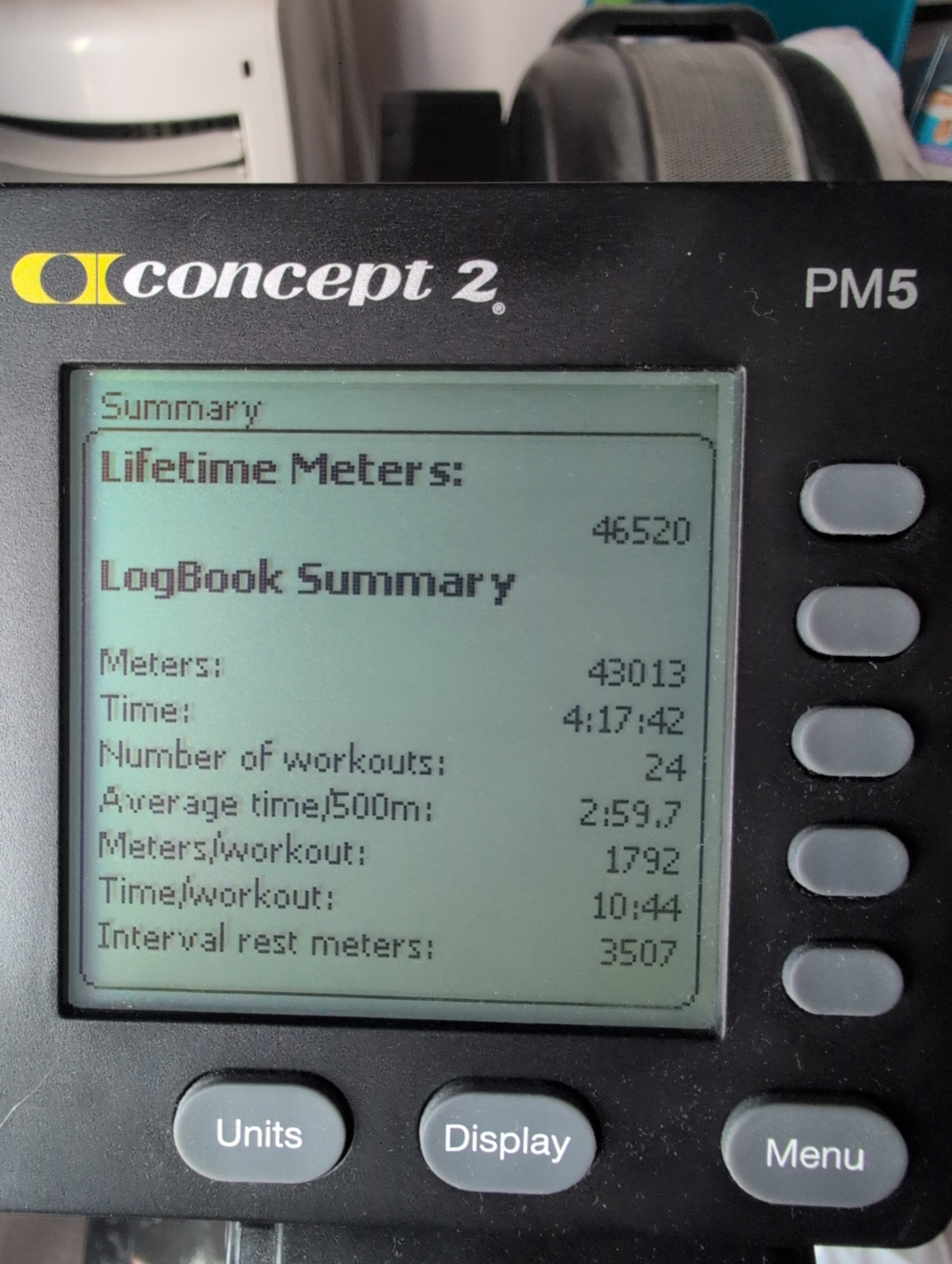Concept 2 Model D PM5 rower - photo 2