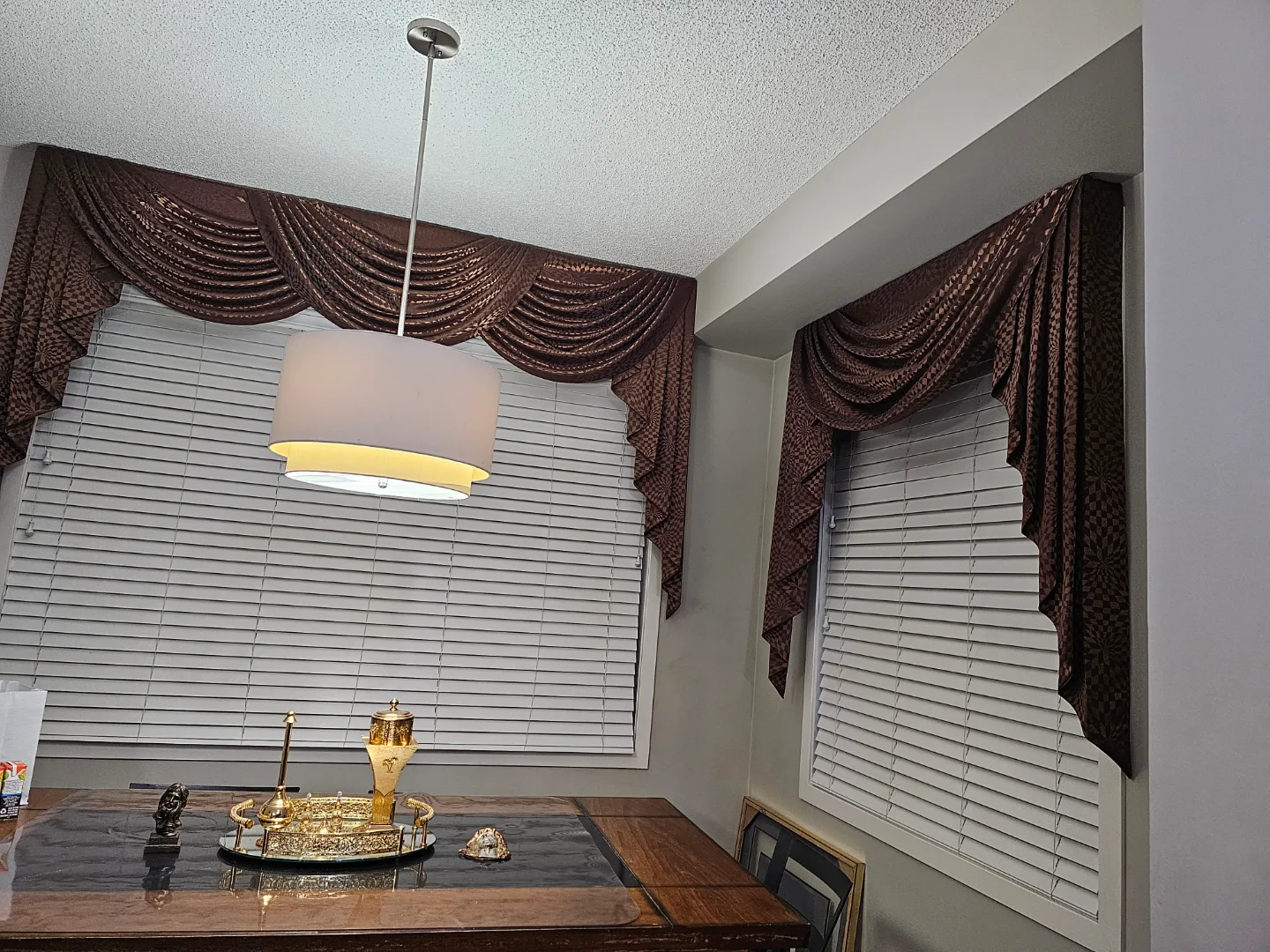 Elegant Brown Window Valances image indicator(5)
