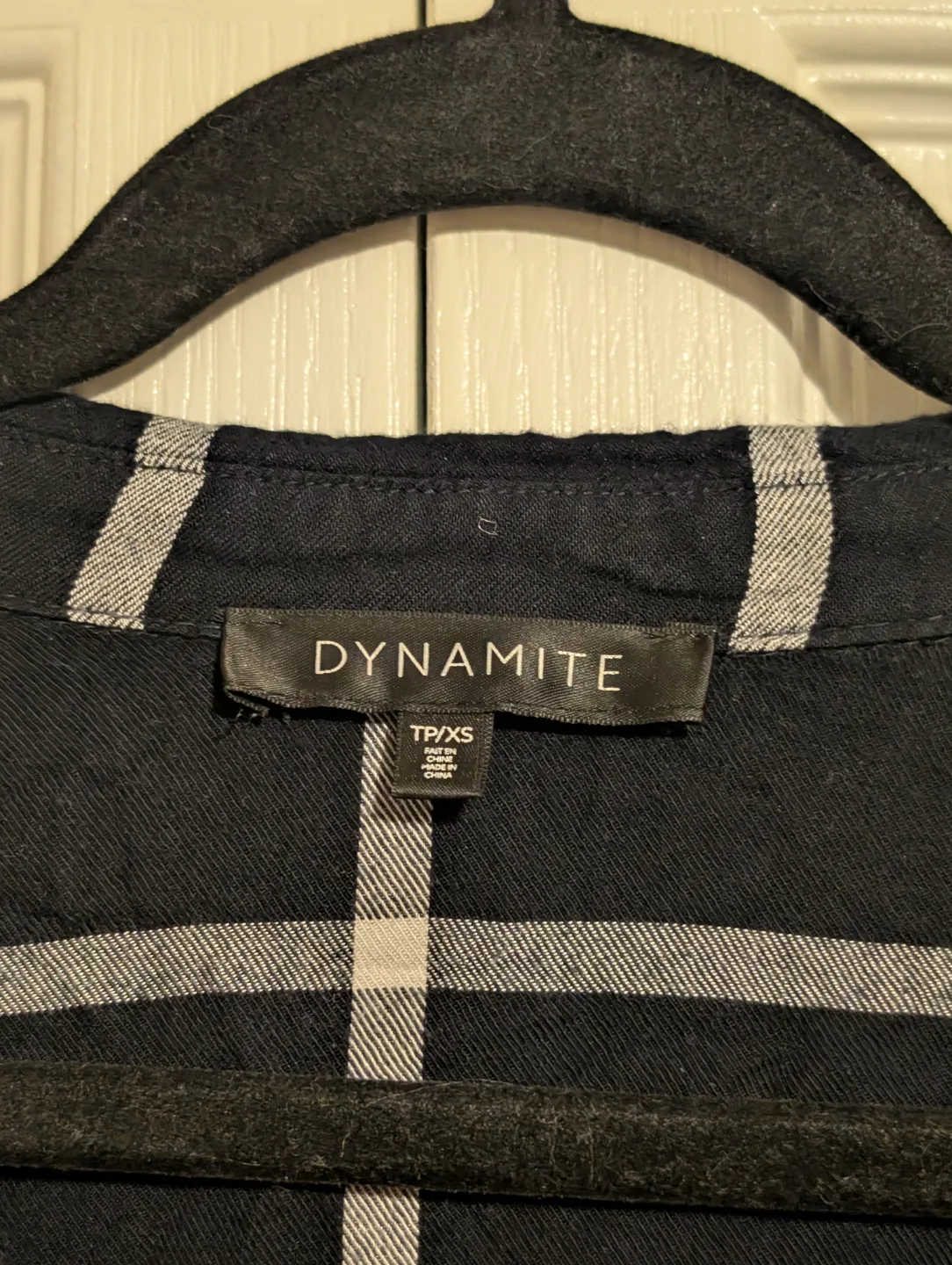 Dynamite Women's Checked Shirt Dress image indicator(2)